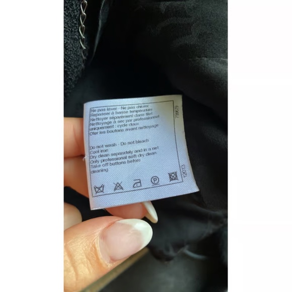 Chanel Black Blazer Jacket size 44 - Picture 11 of 12